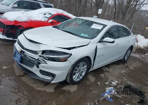 2017 Chevrolet Malibu 1Lt из США, поврежденный, VIN 1G1ZE5ST0HF205042